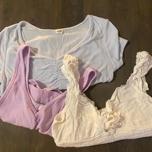 GARAGE - LOT OF 3 TOPS